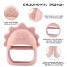 Buy Baby Heroes Crouch Toys for 3+ Months | Soft Sensory Shapes for Itch Relief | Dark Pink Rose Pink & Beige | International Shipping Available - Buy Online on GoSupps.com