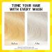 Bye Bye Yellow Shampoo - Sulfate Free Purple Shampoo for Blonde Silver & Highlighted Hair - 11.83 Fl Oz - Buy Online on GoSupps.com