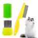 Lot de 3 peignes anti-puces et anti-poux