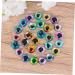 Sewacc 150-Piece Opal Glass Patch Jewelry Kit | Mini-Resin Animals & Flower Toys | Flat Back Doll Eyes for Crafting | Random Colors - Buy Online on GoSupps.com
