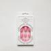 Short Pink Acrylic Press On Nails - Solid Color Full Cover False Nails for Women and Girls - Glossy Finish - 24Pcs - Buy Online on GoSupps.com