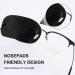 4 Pcs Reusable Eye Patches for Kids & Adults | Lazy Eye Treatment for Amblyopia & Strabismus | Left & Right Eye Patches for Glasses (Black - Buy Online on GoSupps.com