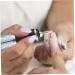 Electric Nail File with 5 Replaceable Head 20000rpm 4 Speeds 500mAh Micro USB Portable Low Noise Manicure Pedicure Polishing Grinding Peeling Nail Drill for Fingernail Toenail - Buy Online on GoSupps.com