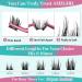 Diy Lash Extension Kit Lash Extensions Kits 84 Pcs Lash Clusters With Lash Glue Remover Eyelash Clusters Tweezer For Beginner Diy Individual Lash Extension At Home Easy To Apply(Blushing) 1 count (Pack of 1) Blushing - Buy Online on GoSupps.com