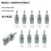 Dr. Pen M8 Cartridges - 10pcs 16 Pins Disposable Microneedling Pen Replacement Bayonet Slot Needle - Compatible With Dr. Pen M8 A6S - Buy Online on GoSupps.com