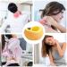 Fovolat Neck Brace - Neck Brace & Elastic Supports | Soft Foam Wraps Keep Vertebrae Stable Soft Neck Support Relieves Pressure in Spine Neck Support Brace for Travel Yellow - Buy Online on GoSupps.com