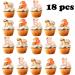 18pcs Leopard Gecko Cupcake Toppers for Boys Girls Cute Reptile Birthday Party Decorations Lizard Party Supplies Reptile Pet Cake Decorations - Buy Online on GoSupps.com