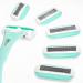 Kai Women's 4-Blade Shaving System - Minimizes Nicks & Cuts, 9 Refill Cartridges, 2 Handles - 1 Count - Buy Online on GoSupps.com
