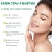 EHIOG Green Mask Stick 2 pieces deep cleansing pore mask with green tea blackhead remover and moisture care for face suitable for all skin types green 1 - Buy Online on GoSupps.com
