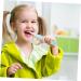 Buy HOMSFOU Electric Toothbrush for Children - Automatic Cleaning Brush in Blue | Safe & Fun Oral Care - Buy Online on GoSupps.com