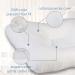 Core Products Tri-Core Cervical Support Pillow - Orthopedic Contour Pillow for Neck Pain - Standard Firm - 24 x 16 Full Size - White - Buy Online on GoSupps.com