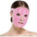 ACWOO Cooling Gel Beads Face Mask for Puffy Eyes & Migraine Relief - Reusable Hot Cold Therapy Mask for Dark Circles, Headache & Sinus Pain - Pink - Buy Online on GoSupps.com