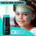 Go Ho Teal Water-Based Face Paint Stick 1.06 Oz - Non-toxic Cream Body Makeup for Theater, Halloween, SFX Cosplay - Washable & Full Coverage for Adults and Children - Buy Online on GoSupps.com