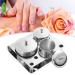 Acrylic Powder Holder | Nail Powder Holder Container with Lids Nail Powder Holder Container Acrylic Liquid Cup Stainless Steel Acrylic Nail Art Equipment for DIY Nail Design Holdes - Buy Online on GoSupps.com
