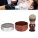 Premium Shaving Brush Set for Men | Wooden Bowl & Beard Care Accessories | International Shipping - Buy Online on GoSupps.com