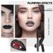 Matte Liquid Lipstick Set - Black White Grey - Waterproof Smudge Proof Halloween Makeup - Buy Online on GoSupps.com