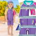 Juicy Bumbles Baby Swimsuit - Short Sleeve One Piece Toddler Swimming Costume | 6 Months Surfer | Boys & Girls Swimming Costume 6M-5Y - Buy Online on GoSupps.com