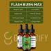 Flash Burn MAX Liquid Drops Extra Strength Advanced Formula 60 Servings 2 fl oz (1) - Buy Online on GoSupps.com