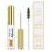 Clear Eyelash Glue for False Lashes Waterproof Eye Lash Glue Suitable for Sensitive Eyes Latex-Free Super Strong Hold Lash Adhesive 0.176oz(Clear)