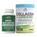 Country Farms Beauty Pack Collagen + Greens Irish Sea Moss, Collagen for Skin, Hair Growth, Nails & Joints, Ultimate Beauty Support Gift, Pack of 2
