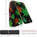 Travel Lipstick Organizer Case - Portable Makeup Bag with Mirror | Colored Fantasy Leaves E083p8tuxc - International Shipping Available - Buy Online on GoSupps.com