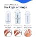 YOGAMEDIC Toe Protector - 12 Pcs Soft Gel Toe Caps for Corns, Blisters, Bunions, and Ingrown Toenail Prevention - Buy Online on GoSupps.com