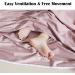 Cozysilk GANNAFEE Cotton Sleeping Bag Liner - 100% Cotton Travel Sheet | Lavender | 41 x 87 - Buy Online on GoSupps.com