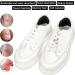 WLLHYF Heel Pads 2 Pairs - Self-Adhesive Shoe Repair and Anti-Slip Grips for Men and Women - Black - Buy Online on GoSupps.com