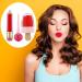 28-Piece Lip Gloss Tube Set: Ice Cream, Pencil, and Lollipop Shaped Containers with Mini Funnels - Buy Online on GoSupps.com
