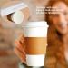 100 Pack 16 oz Disposable Paper Coffee Cups with Lids, Sleeves, and Stirrers - Ideal for Hot/Cold Beverages - Perfect for Water, Juice, Coffee, Tea - Suitable for Home, Shops, and Cafes - Buy Online on GoSupps.com