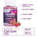 Premium Sugar-Free Calcium Gummies with Vitamin D3 for Bone Health - 60 Berry Flavor Chews - Buy Online on GoSupps.com