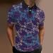 Men's Fashion Casual Short Sleeve Printed T-Shirts | Spring Summer Collection | C-Marine L - Buy Online on GoSupps.com