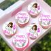 24 x Pre-Cut Happy Birthday Ballerina s1 Edible Stand up Wafer/Rice Paper Cupcake Cake Dessert Toppers Birthday Party Girl Woman Decorationss (Style 1) - Buy Online on GoSupps.com
