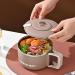 CENMOO Noodle Bowl Ramen Bowl 1200ml Ramen Kitchen Noodle Bowl with Lid Ram Bowl with Handle for Microwave Portable Soup Bowl Lunch Box for - Buy Online on GoSupps.com