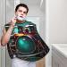 Cool Drum Set Print Beard Bib Apron | Best Shaving Apron & Hair Catcher for Dad | Unique Gift Ideas for Men - Buy Online on GoSupps.com