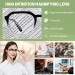 Shop Stylish Women's Square Reading Glasses - Lightweight Readers 1.0 to 6.0 - Black/Clear Options Available - Buy Online on GoSupps.com