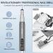 Wireless Nail Milling Machine - 35000 RPM Electric Nail Cutter Set for Gel Nails - Professional & Beginner Friendly with Ceramic Bits - Buy Online on GoSupps.com