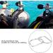 BuyWeek Diving Weight Belt D Rings - 2Pcs Stainless Steel Bent Diving D Rings for 2.0 Webbing Weight Belt | Outdoor Activities Accessory - Buy Online on GoSupps.com