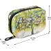 Naanle Floral Tree Oil Painting Pill Case - 7 Day Travel Organizer Bag | Compact Vitamin & Supplement Holder - Buy Online on GoSupps.com
