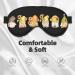 Buy Sunflower Gnomes Sleep Mask - Double-Sided Soft Eye Cover for Comfortable Sleep | Reduce Eye Edema | International Shipping Available - Buy Online on GoSupps.com