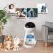 Iseebiz Automatic Cat Feeder 101oz Timed Dry Food Dispenser | Anti-Clog Design, 4 Meals, Portion Control | Voice Recorder, Dual Power Supply | for Small Medium Cats Dogs - Buy Online on GoSupps.com