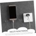 UKCOCO 20 Clear Sticky Hooks - No Drilling Self-Adhesive Wall Hooks for Home & Office - Transparent Multifunctional Plug-In Wreath Holders - Buy Online on GoSupps.com