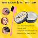 UIIOPJIOM Edge Control Wax for Women - Strong Hold Non-greasy Smoother for Black Hair - 4oz Edge Gel with Brushes and Elastic Bands - Buy Online on GoSupps.com