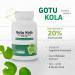 Nutra Nutrition Gotu Kola 400mg Capsules 20% Asiaticosides Standardized Centella Asiatica Extract Supports Circulation, Brain & Cognitive Function 60 Softgels - Buy Online on GoSupps.com