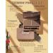 Eyebrow Powder Kit-2 Colors Soft Eye Brow Tinted Powder Palette Waterproof & Long Lasting Dark/Light Brown Brow Filler Professional Eyebrow Contour Makeup for Women with Mirror Brow Tool-Set1# 01# - Buy Online on GoSupps.com