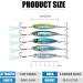 TRUSCEND Saltwater Jigs Fishing Lures with BKK Hooks - Slow Pitch/Knife/Vertical Jigs for Tuna, Salmon, Grouper - Sea Fishing Spoon Lure - Blade Bait for Bass Fishing - Buy Online on GoSupps.com