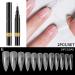 Worparsen Nail Tips Glue Handheld Soak Off UV LED Base Gels Stick Extension Glue Pen Ornament Sticking Solid E - Buy Online on GoSupps.com
