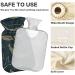 Whales BAP Free 2L Hot Water Bottle with Cover - Large Pain Relief & Cold Therapy Bag - Buy Online on GoSupps.com