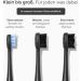 Wondersmile Replacement Brush Heads - Ultimate Black Sound Toothbrush 4 Pack | Hard Bristles for Optimal Cleaning - Buy Online on GoSupps.com