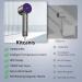 Professional High-Speed Hair Dryer 180 000 RPM - 600M Negative Ionic Low Noise Travel-Friendly with Magnetic Diffuser & Nozzle - Grey - Buy Online on GoSupps.com